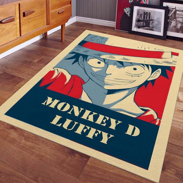 Tapis Monkey D. Luffy One Piece 1003 Tapis Chambre – Image 2