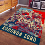 Tapis Roronoa Zoro One Piece 11 Tapis Chambre