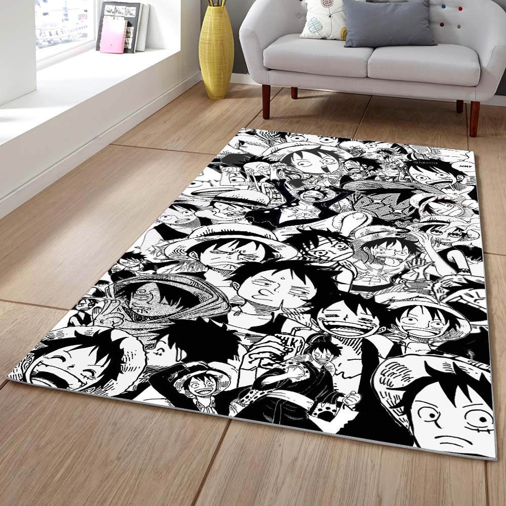 Tapis Monkey D. Luffy Manga One Piece Tapis Chambre – Image 2
