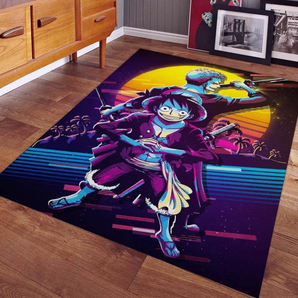 Tapis Luffy Et Zoro One Piece Tapis Chambre – Image 2