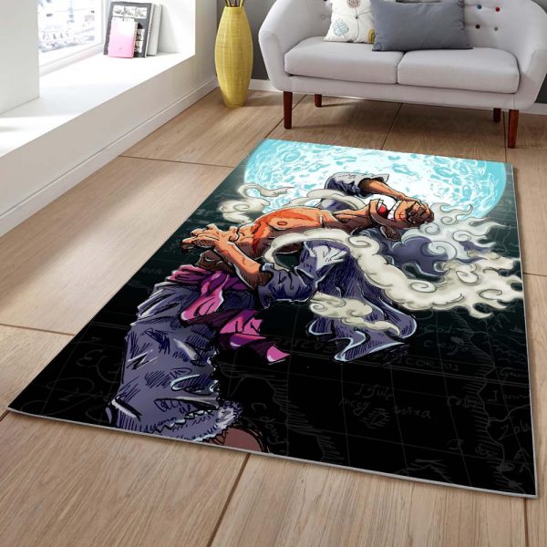 Tapis Monkey D. Luffy One Piece Gear 5 Cool 3 Tapis Chambre – Image 2