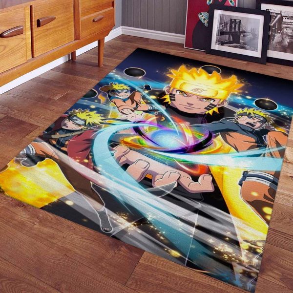 Tapis Personnage Naruto Uzumaki 1010 Tapis Chambre – Image 2