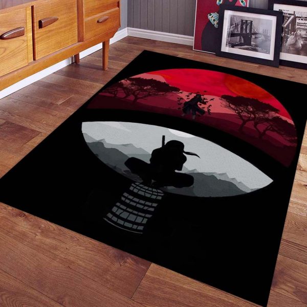 Tapis Itachi Uchiwa Dans Naruto Manga Tapis Chambre – Image 2