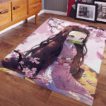 Tapis Nezuko Demon Slayer Kimetsu No Yaiba 1001 Tapis Chambre