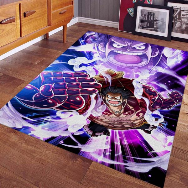 Tapis Monkey D. Luffy One Piece Gear 4 03 Tapis Chambre – Image 2