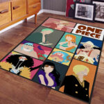 Tapis Monkey D. Luffy Et Ses Amis 02 Tapis Chambre