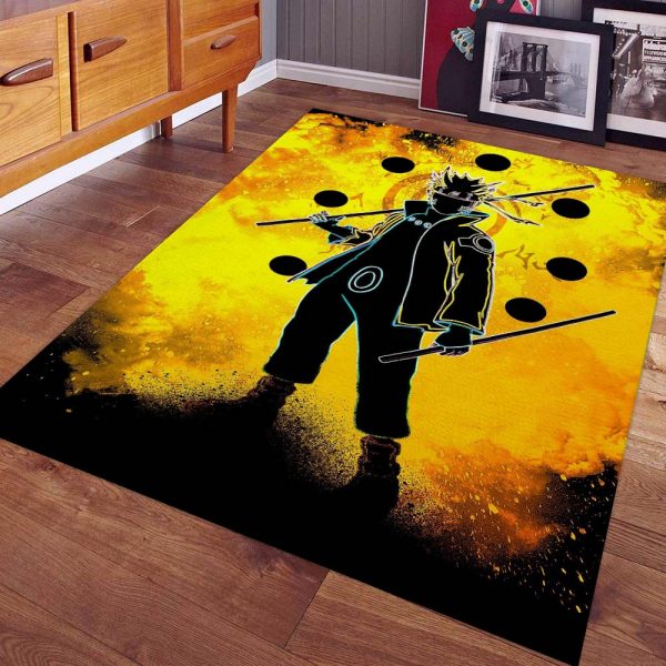 Tapis Personnage De Naruto Uzumaki 1008 Tapis Chambre – Image 2