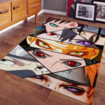 Tapis Naruto Tous Les Personnages 1003 Tapis Chambre