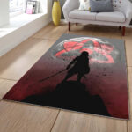 Tapis Sasuke Sharingan Lune De Sang 1001 Tapis Chambre
