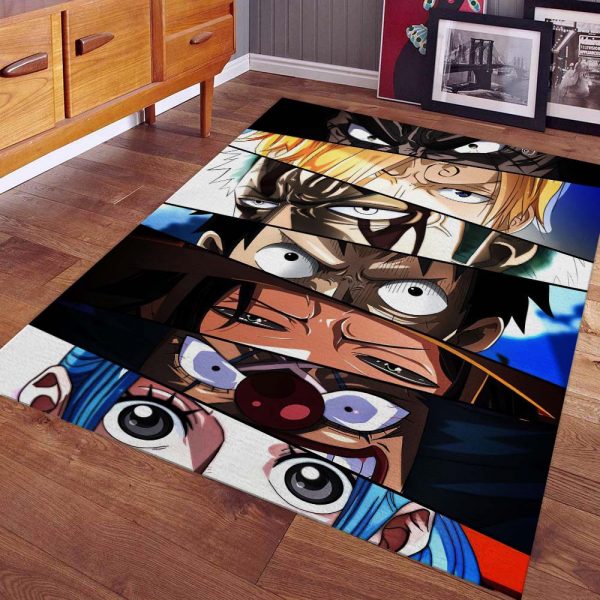 Tapis One Piece Luffy Et Tous Les Personnages 1003 Tapis Chambre – Image 2