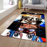 Tapis One Piece Luffy Et Tous Les Personnages 1003 Tapis Chambre