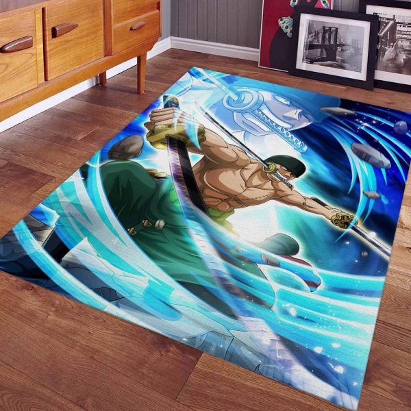 Tapis Zoro Cool En One Piece 2 Tapis Chambre – Image 2