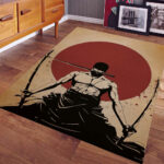 Tapis Zoro Cool En One Piece Tapis Chambre