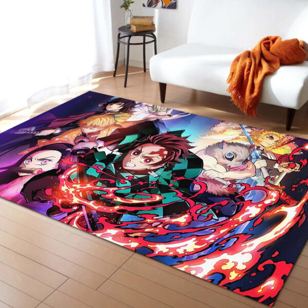 Tapis Personnages De Demon Slayer Kimetsu No Yaiba 1005 Tapis Chambre