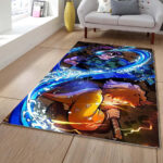 Tapis Zenitsu Tanjiro Demon Slayer Kimetsu No Yaiba Tapis Chambre