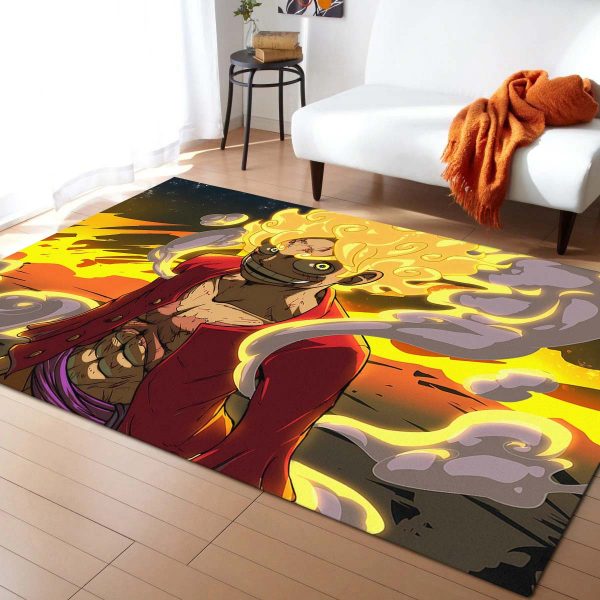 Tapis Monkey D. Luffy One Piece Gear 5 Cool 02 Tapis Chambre – Image 2