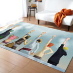 Tapis Monkey D. Luffy Et Ses Amis 03 Tapis Chambre