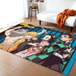 Tapis Personnages De Demon Slayer Kimetsu No Yaiba 1001 Tapis Chambre