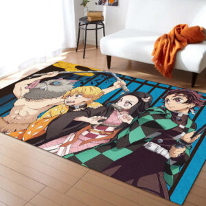 Tapis Personnages De Demon Slayer Kimetsu No Yaiba 1001 Tapis Chambre