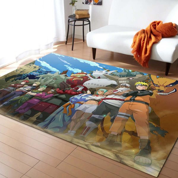 Tapis Naruto Tous Les Personnages 1002 Tapis Chambre – Image 2