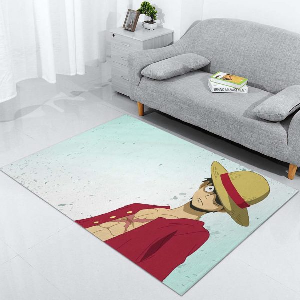 Tapis Monkey D. Luffy One Piece Manga 4 Tapis Chambre – Image 2