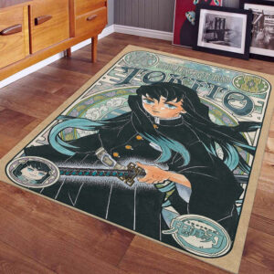 Tapis Tokito Demon Slayer Kimetsu No Yaiba Tapis Chambre