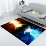Tapis Naruto Uzumaki Et Sasuke Uchiha 1003 Tapis Chambre