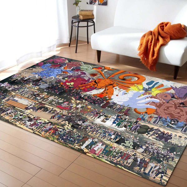 Tapis Naruto Tous Les Personnages 1005 Tapis Chambre – Image 2