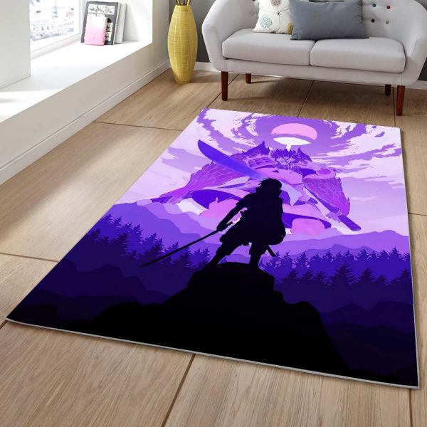 Tapis Uchiha Sasuke Dans Le Personnage De Naruto 1002 Tapis Chambre – Image 2
