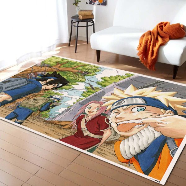 Tapis Naruto Tous Les Personnages 1007 Tapis Chambre – Image 2