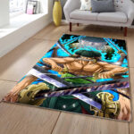 Tapis Zoro Cool En One Piece 4 Tapis Chambre