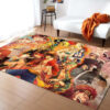 Tapis One Piece Luffy Et Tous Les Personnages 1002 Tapis Chambre