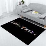 Tapis One Piece Luffy Et Tous Les Personnages 1013 Tapis Chambre