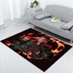Tapis Tanjiro Demon Slayer Kimetsu No Yaiba 1002 Tapis Chambre