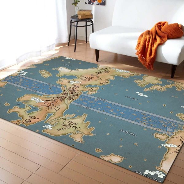 Tapis Carte Du Monde Complète One Piece Tapis Chambre – Image 2