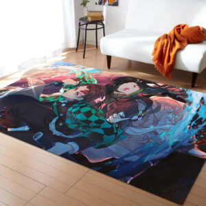 Tapis Tanjiro Nezuko Demon Slayer 1001 Tapis Chambre
