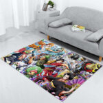 Tapis One Piece Luffy Et Tous Les Personnages 1004 Tapis Chambre