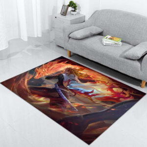 Tapis Rengoku Demon Slayer Kimetsu No Yaiba 3 Tapis Chambre