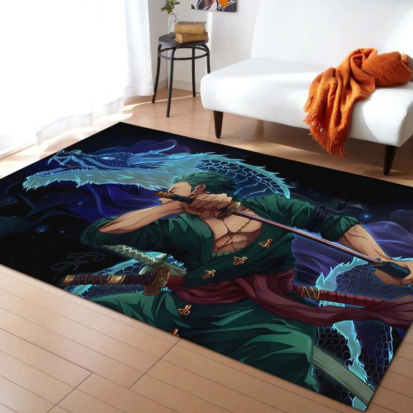 Tapis Zoro Cool Dans One Piece 9 Tapis Chambre – Image 2
