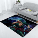 Tapis Zoro Cool Dans One Piece 9 Tapis Chambre