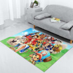Tapis One Piece Luffy Et Tous Les Personnages 1001 Tapis Chambre