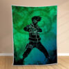 Plaid Kakashi Lame Naruto Couverture Polaire Plaid Canapé