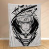 Plaid Naruto Uzumaki Personnage 1002 Couverture Polaire Plaid Canapé