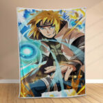 Plaid Naruto Uzumaki Personnage 1012 Couverture Polaire Plaid Canapé