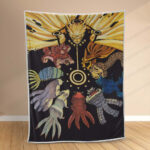 Plaid Naruto Couverture Polaire Plaid Canapé