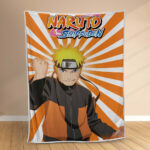 Plaid Naruto Anime Personnage 1002 Couverture Polaire Plaid Canapé