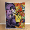 Plaid Naruto Uzumaki et Sasuke Uchiwa 1001 Couverture Polaire Plaid Canapé