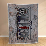 Plaid Carte One Piece 2 Couverture Polaire Plaid Canapé