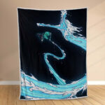 Couverture Tanjiro Demon Slayer Kimetsu no Yaiba 1001 Plaid Polaire Plaid Canapé