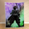 Couverture Tanjiro Demon Slayer Kimetsu no Yaiba 1004 Plaid Polaire Plaid Canapé